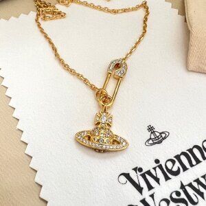 Vivienne Westwood Pin Orb Necklace
